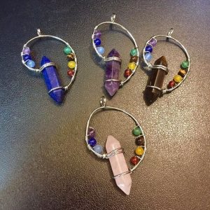 תליון פויינט עם 7 צ'קרות