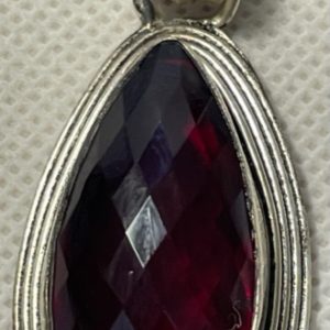 תכשיטים - כסף תליון גרנט