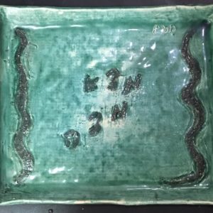 עבודת יד - צלחת מגש לפסח