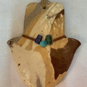 עבודת יד - חמסה עם קריסטלים