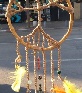 עבודת יד - לוכד חלומות עץ החיים