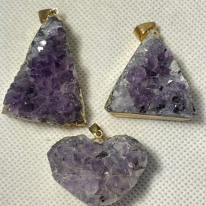 תכשיטים תליוני - אמטייסט מושבה