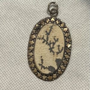 תכשיטים - כסף תליון  אגת דנדריט