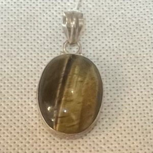 תכשיטים - כסף תליון עין הנמר