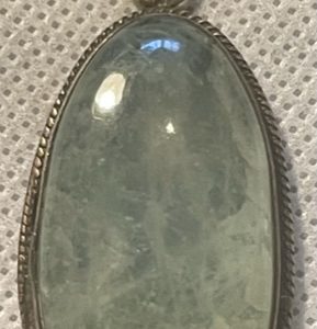 תכשיטים - כסף תליון אקומרין