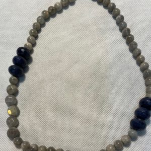 תכשיטים - שרשרת לפיס עם לברדורייט