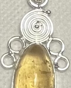 תכשיטים - כסף תליון סיטרין