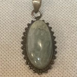 תכשיטים - כסף תליון אקוומרין