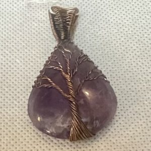 תכשיטים - תליון אמטיסט עץ החיים