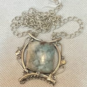 תכשיטים - כסף שרשרת עם לרימר