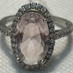 תכשיטים - כסף טבעת רוז קוורץ
