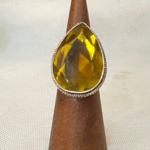 תכשיטים - כסף טבעת סיטרין
