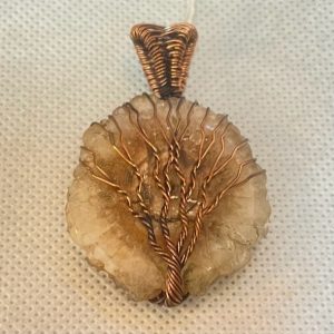 תכשיטים - תליון סולר קוורץ עץ בחיים