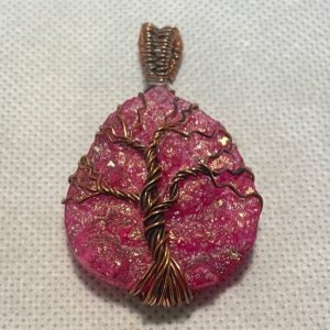 תכשיטים - תליון  טיטניום דרוזי עץ החיים