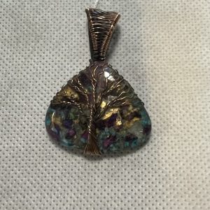 תכשיטים - תליוןו אורגונייט עץ החיים