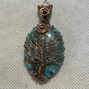 תכשיטים - תליון עץ החיים טורקיז